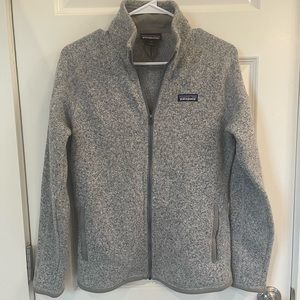Patagonia Better Sweater, gray, size medium